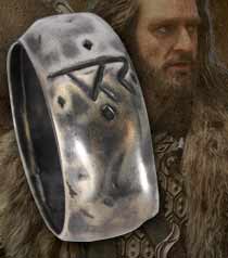 The Hobbit: Thorin Silver Ring size 12 by Noble
