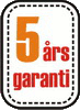 5 års garanti