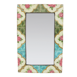 VINTAGE TILE MIRROR 46x30