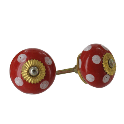 SPOTTED DOORKNOBS