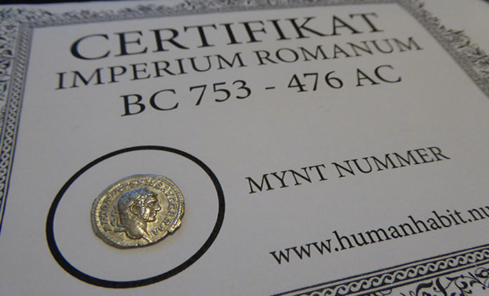 Romerskt mynt