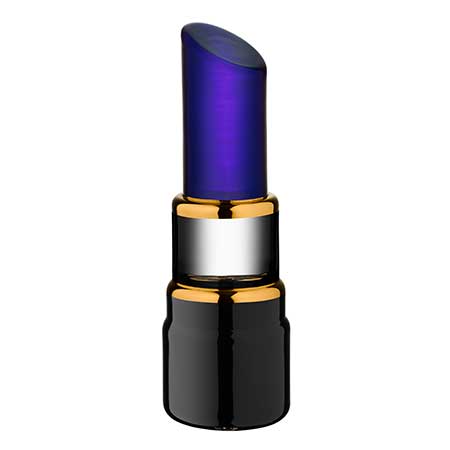 Åsa Jungnelius Kosta Boda Make up Amethyst lipstick. Model 91348. Height 13 cm / 5.1 in