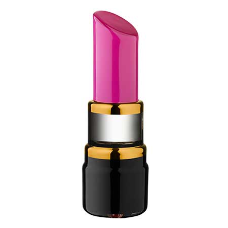 Åsa Jungnelius Kosta Boda Make up Cerise lipstick. Model 91240. Height 13 cm / 5.1 in