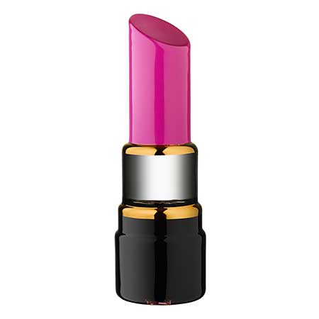 Åsa Jungnelius Kosta Boda Make up Cerise lipstick. Model 91237. Height 21 cm / 8.3 in
