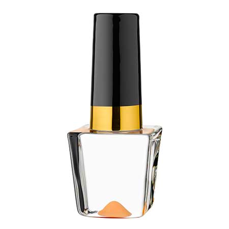 Åsa Jungnelius Kosta Boda Make up Lethal orange nail-polish bottle. Model 91310. Height 12 cm / 4.7 in