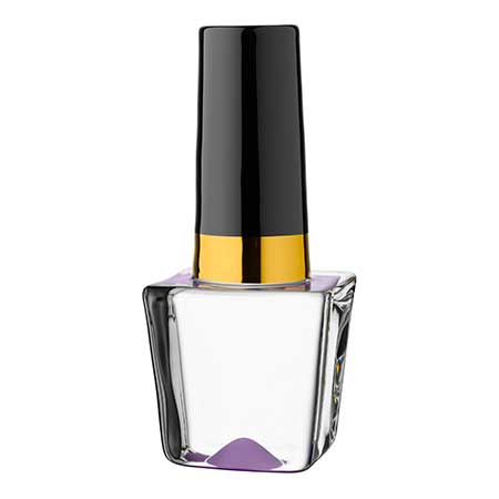 Åsa Jungnelius Kosta Boda Make up Bimbo lilac nail-polish bottle. Model 91210. Height 19 cm / 7.5 in