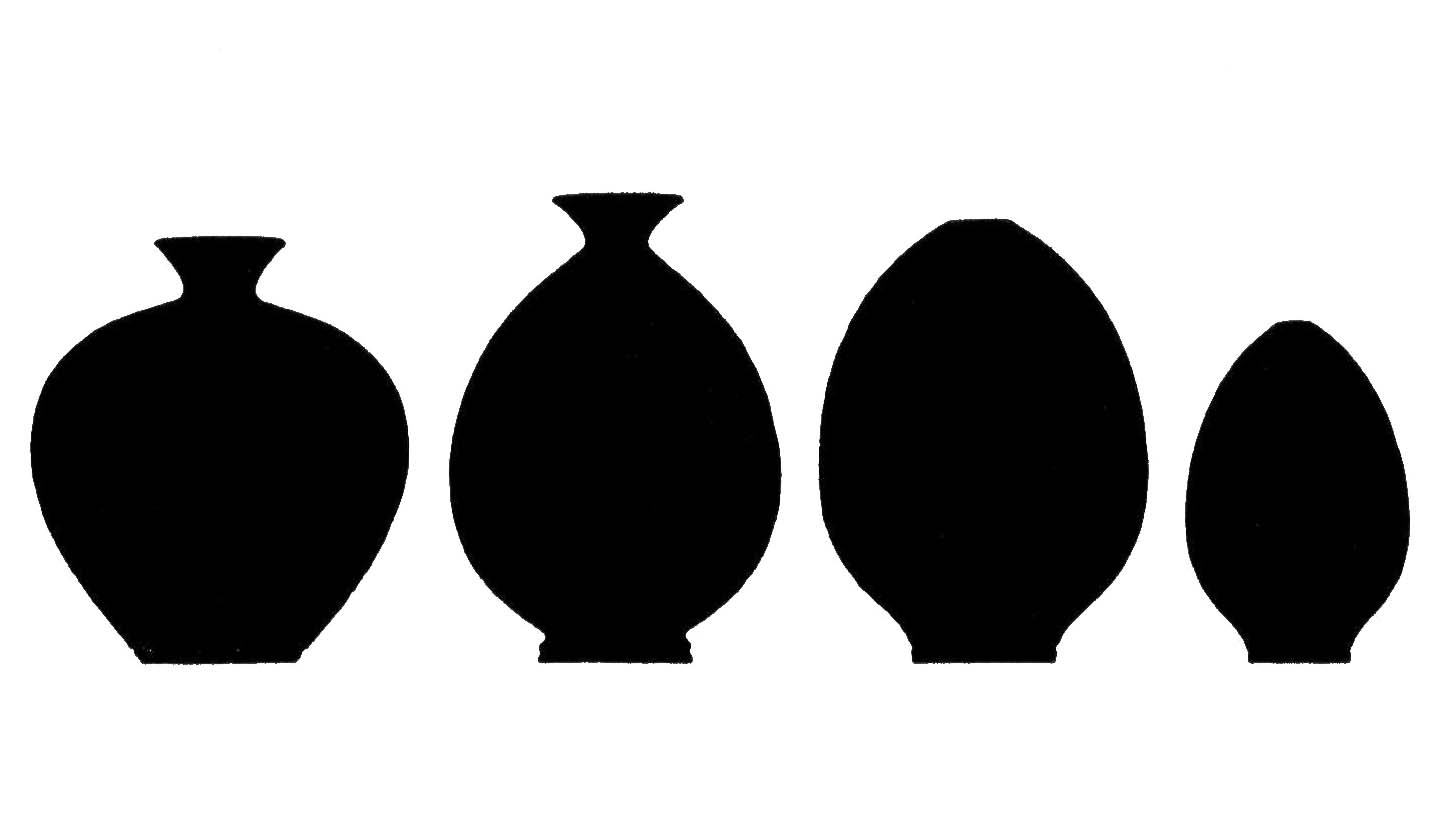 Berndt Friberg vases forms ceramic family 2