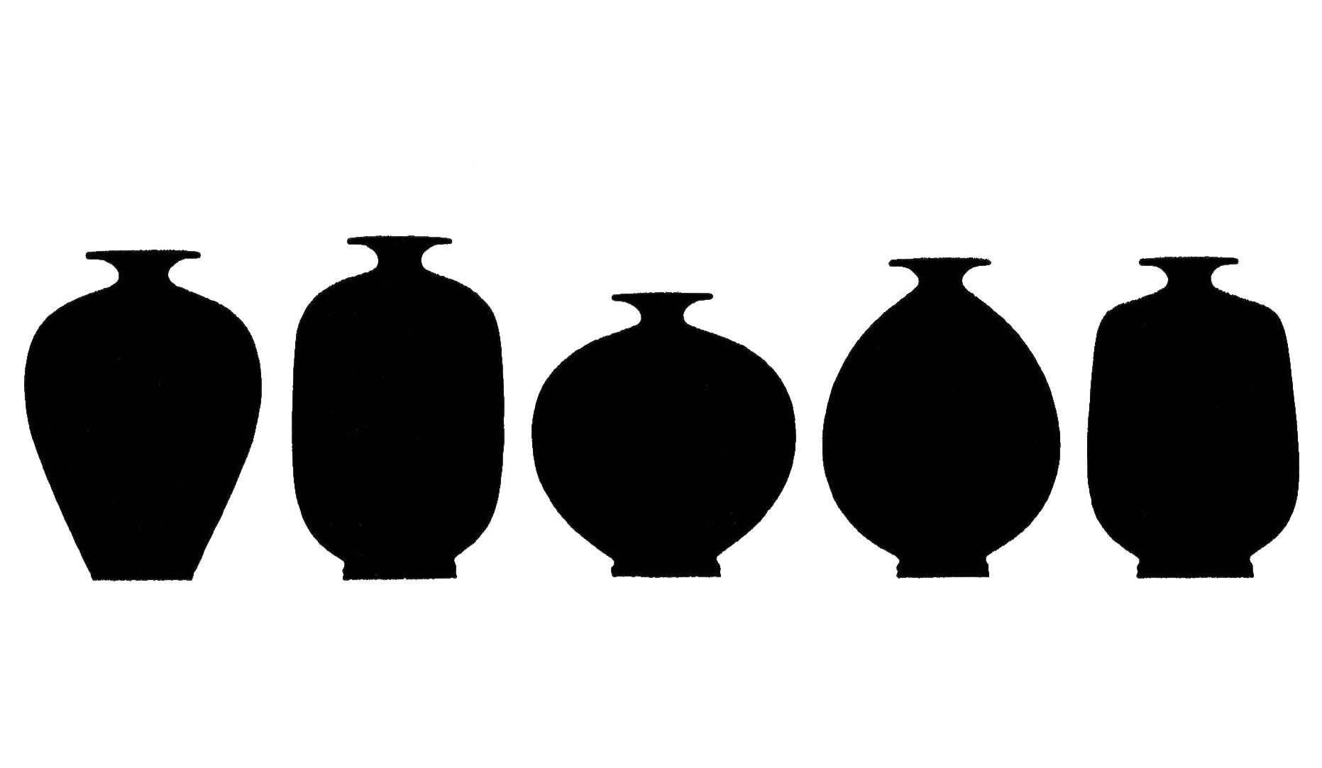 Berndt Friberg vases forms ceramic family 3