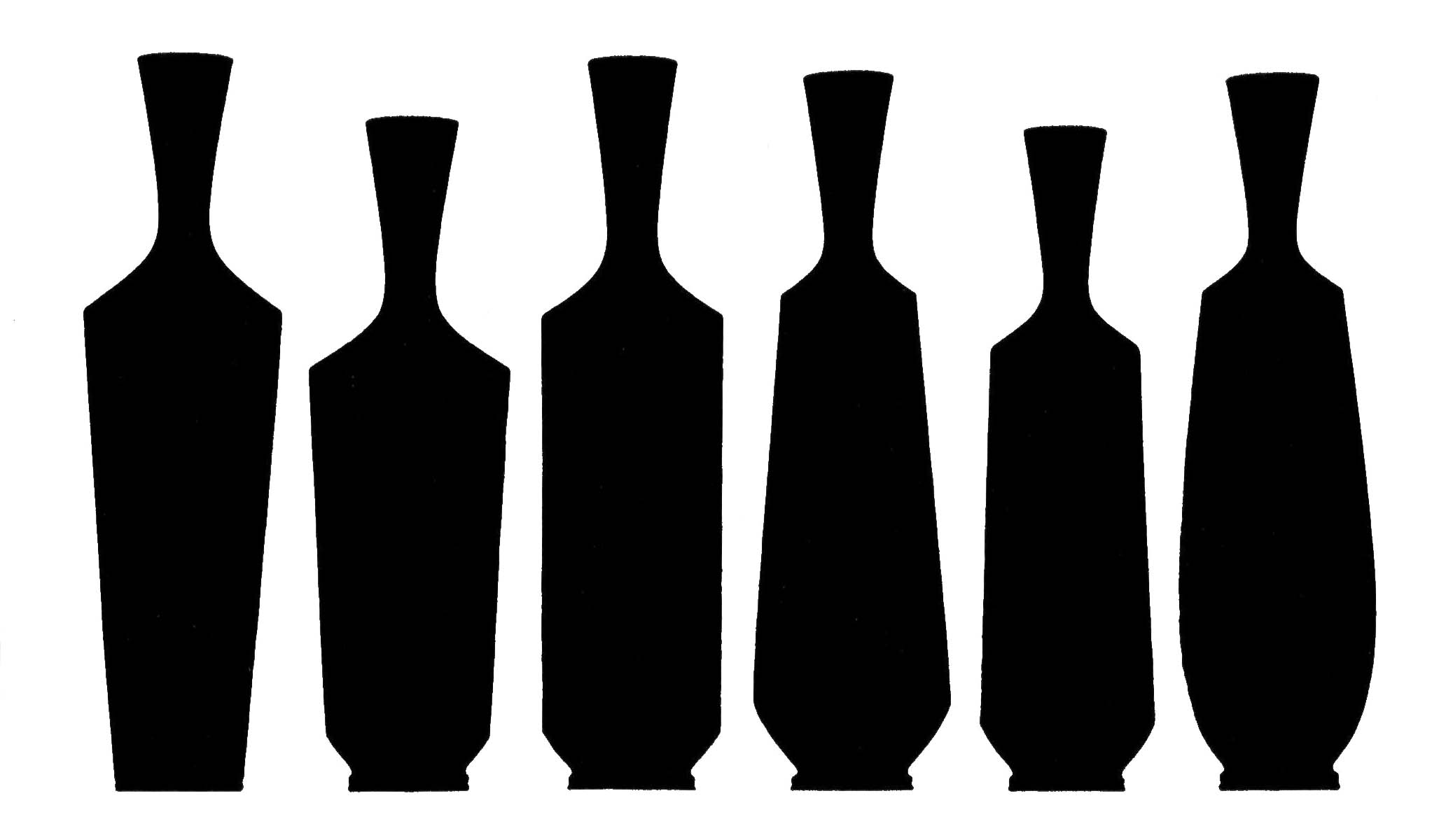 Berndt Friberg vases forms ceramic family 9