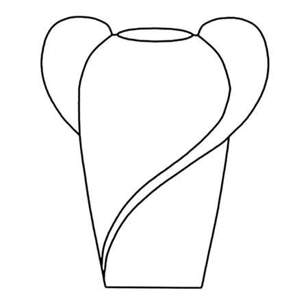 Berti Vallien Kosta Boda Apollo Blue vase (model 98999 )