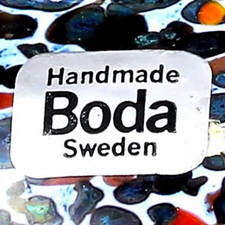 Bertil Vallien Boda Birds label
