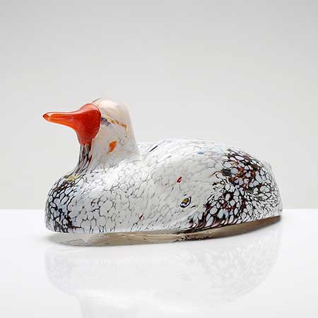 Bertil Vallien Boda Birds Duck (extra large)