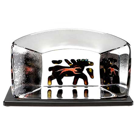 Berti Vallien Kosta Boda Viewpoints Pegasus (model 99515)