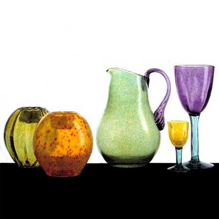 Gunnel Sahlin Kosta Boda Frutteria A page from a Kosta Boda product catalog