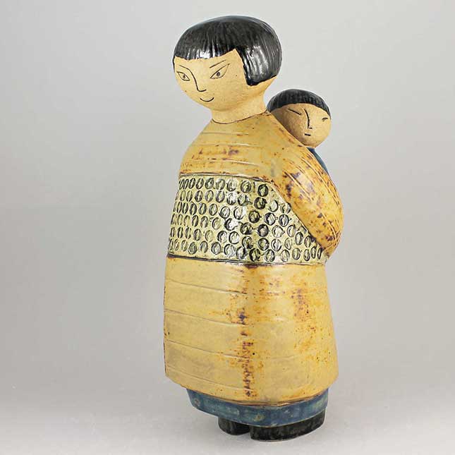 Japanese woman figurine from 1958