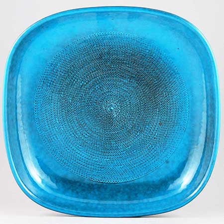 Ingrid Atterberg Upsala Ekeby Bris Dish. Model 4330-666. Length 30 cm