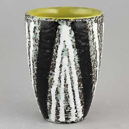 ngrid Atterberg Upsala Ekeby Progresso Vase. Model 2363. Height 11 cm