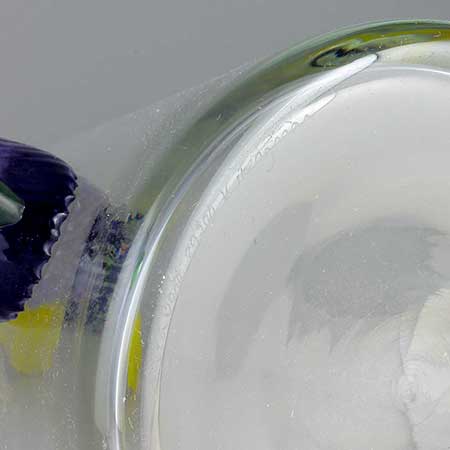 Kjell Engman Kosta Boda The lower side of a Fenix object