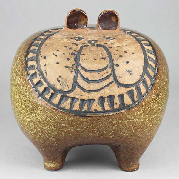 Lisa Larson’s bulldog from Large Zoo 1959