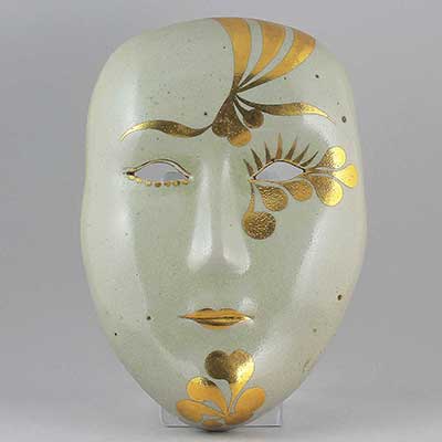 Lisa Larson mask Geisha