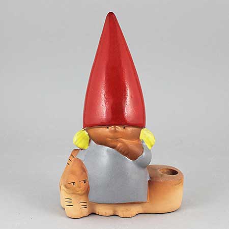 Lisa Larson Gustavsberg Jul tomte med katt