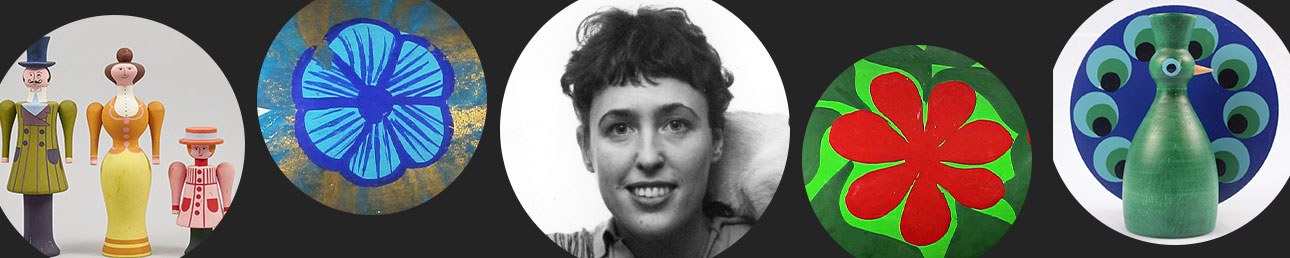 Lisa Larson trä-figuriner från Sandbergs