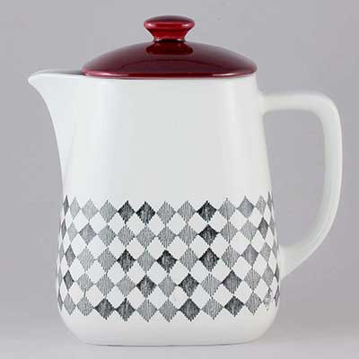 Marianne Westman Red Top Coffeepot