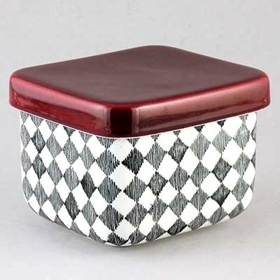 Marianne Westman Red Top Box with lid