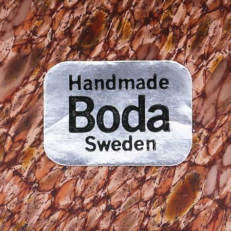 Monica Backström Kosta-Boda Boda label from the 1970s