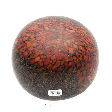 Monica Backström Kosta Boda Small rounded stone, 8 cm