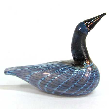 Oiva Toikka Diver (Mustakurkku-uikku) 1991–1997