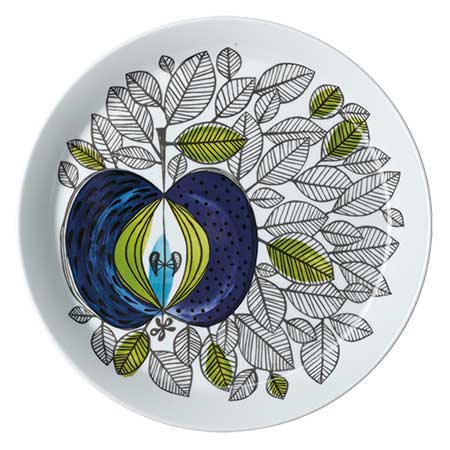 Sigrid Richter Eden Plate, diameter 23 cm / 9.1 in