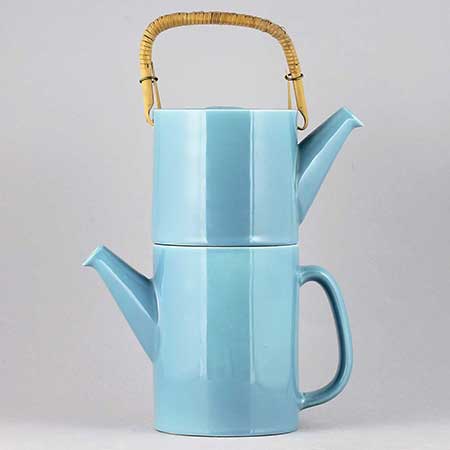 Stig Lindberg Colorado Double teapot, height 29 cm