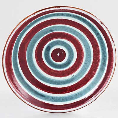 Stig Lindberg Faience Rounded dish (model 163), diameter 7,5 cm