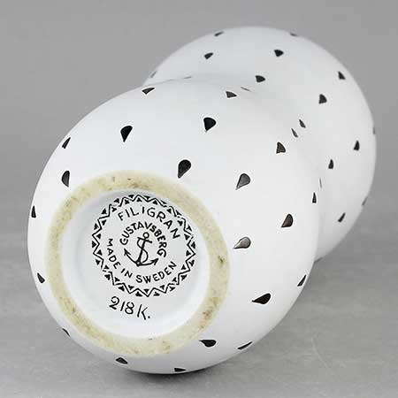 Stig Lindberg Filigran Lower side of Filigran object