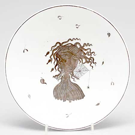 Stig Lindberg Grazia Dish, diameter 22 cm