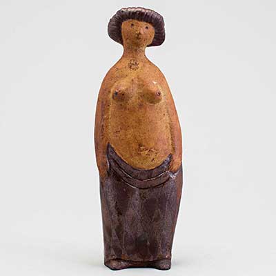 “Lilla Eva” (Small Eve). 1940s chamotted stoneware version