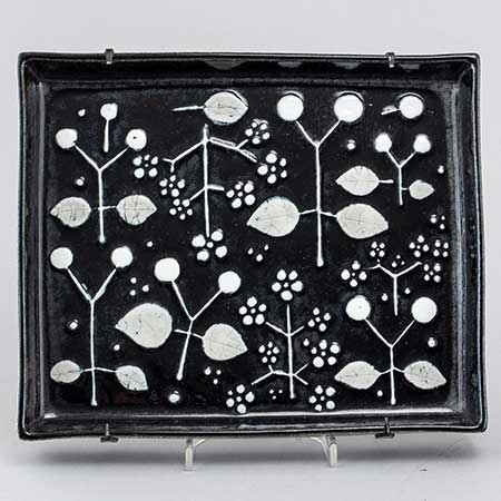 Sylvia Leuchovius wall plaque Garden (1962) Length 26 cm / 10.2 in