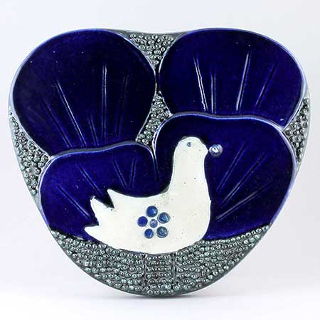 Sylvia Leuchovius wall plaque Bird (1970s) Height 30 cm / 11.8 in
