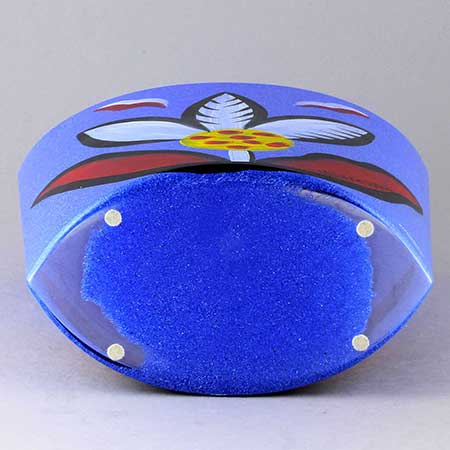Ulrica Hydman-Vallien Kosta Boda Lower side of a Moonflower vase with signature and serial number