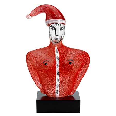 Ulrica Hydman-Vallien Kosta Boda Lady Santa (2005)