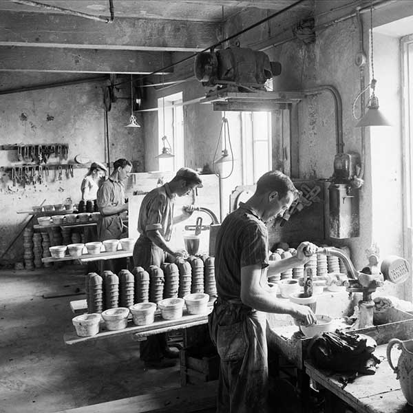 Upsala-Ekeby workshop in the early 20th century.