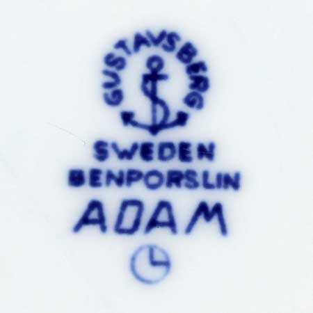 Stig Lindberg Adam stamp