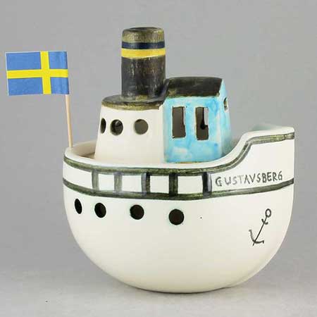 Lisa Larson skärgård Skärgårdsbåt