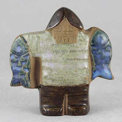 Lisa Larson miniatyrer fiskare