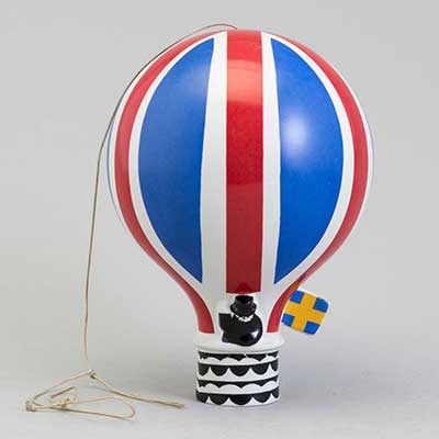 Lisa Larson traffic stor luftballong