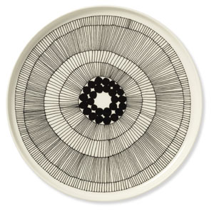 Marimekko keramik Tallrik mönstrad
