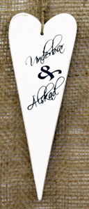 Hjärta med text / Underbar