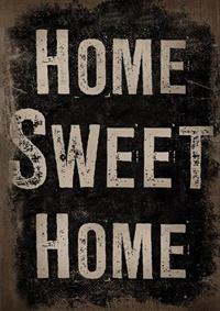 Canvastavla / Home sweet home.