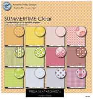 Hela kollektionen SUMMERTIME Clear12 papper